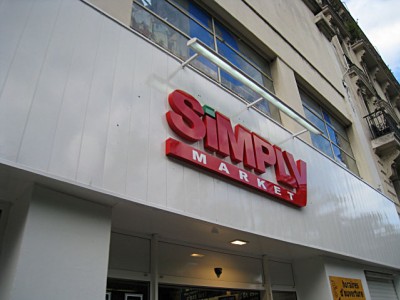 Je vais à Simply Market