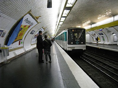 Je prends le métro
