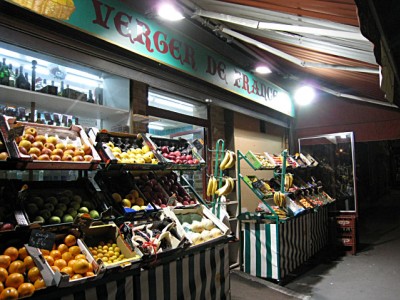 Nous allons dans une alimentation