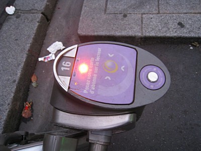 Je gare mon vélo