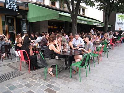 Je vais à la Place Verte