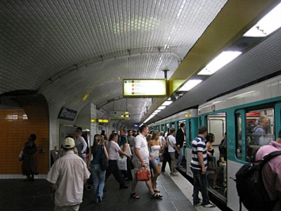 Je prends le métro