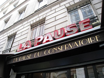 Nous nous installons à La Pause