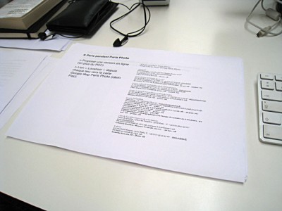 Le cahier des charges