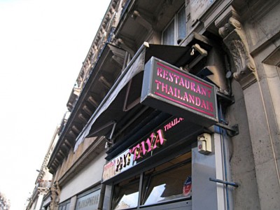 Nous allons au restaurant