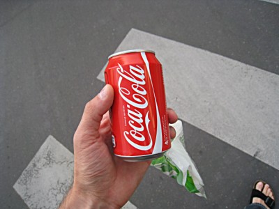 Je bois un coca