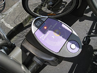 Je gare mon vélo