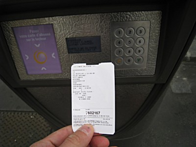 J'essaye d'en prendre un autre mais la machine ne marche pas