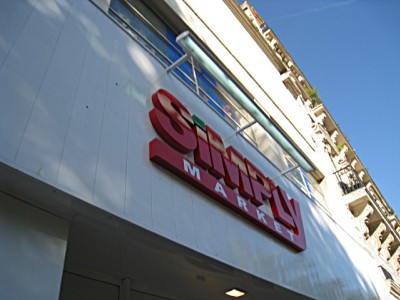 Je vais chez Simply Market