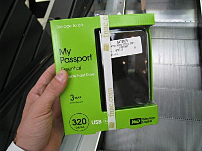 J'achète un disque dur externe pour Thierry