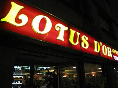 Nous allons au Lotus d'Or