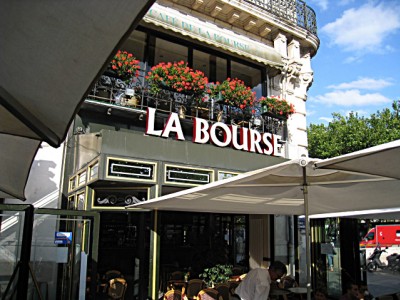 Nous allons à La Bourse