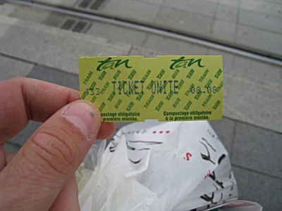 Un ticket