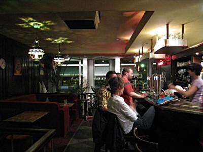 L'intérieur du bar