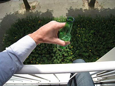Je bois une bière