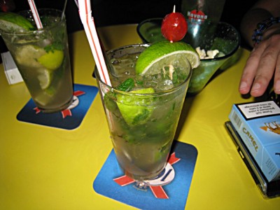 Je bois un mojito