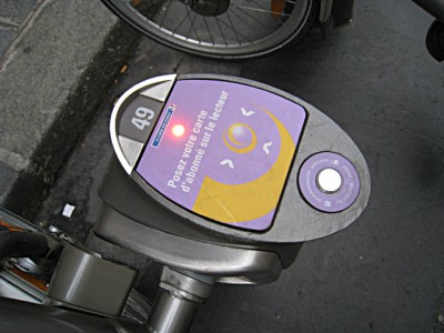 Je gare mon vélib