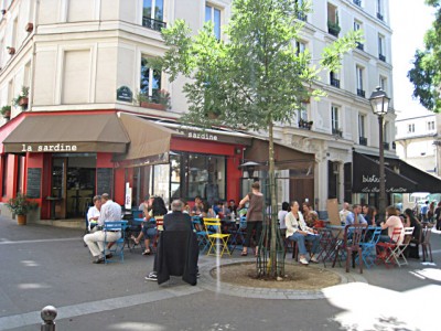 Je vais à la Sardine retrouver Emmanuelle