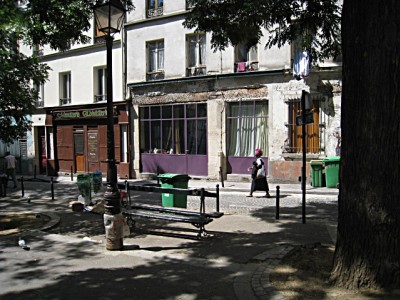 La place Sainte-Marthe