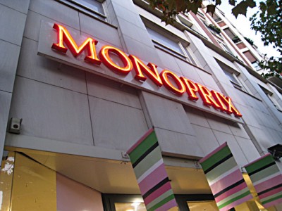 Nous passons à Monoprix