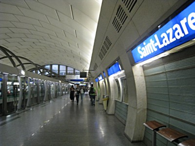 Je descends à Saint-Lazare