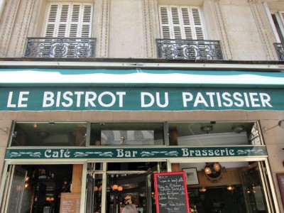 Je vais déjeuner avec Aude au Bistrot du patissier