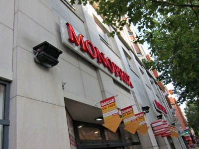 Je vais à Monoprix