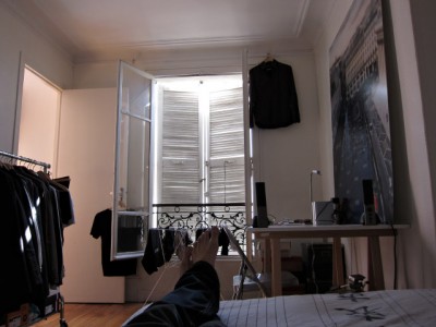 Je passe chez moi me reposer