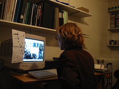 Catherine travaille