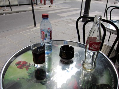 Je bois un coca