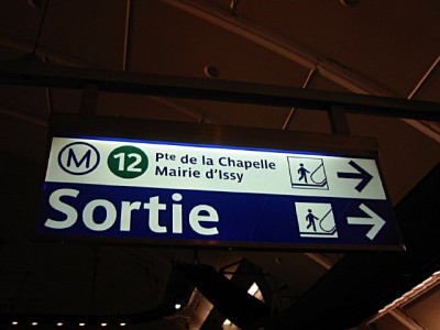 Je prends le métro