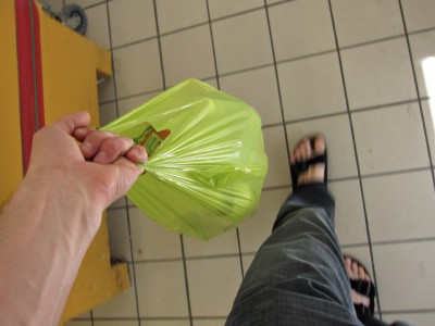 Je repars avec un sac chargé