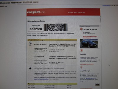 Je décide de reporter mon voyage au Maroc