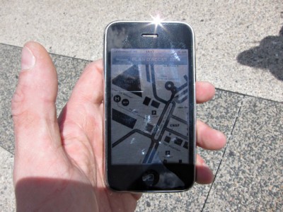 Je me repère avec le GPS de mon téléphone