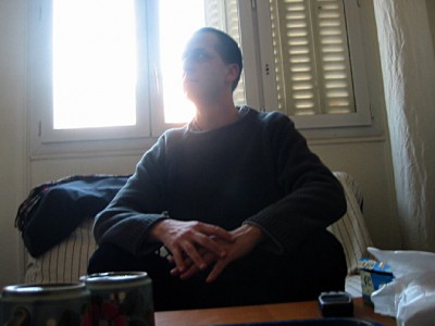 Dimanche matin. Edouard passe me prendre