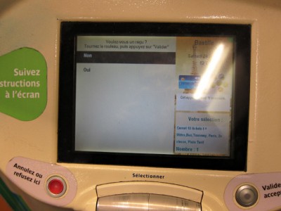 J'achète des tickets