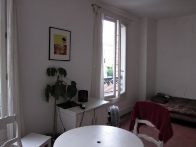Nous arrivons dans l'appartement