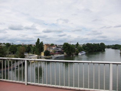 Je traverse un pont
