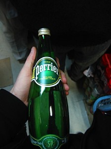 J'achète du perrier