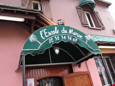 La devanture du restaurant