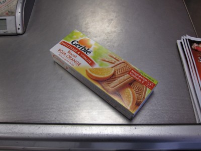 J'achète des biscuits