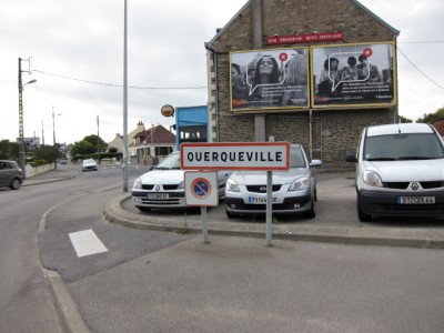 J'arrive à Querqueville