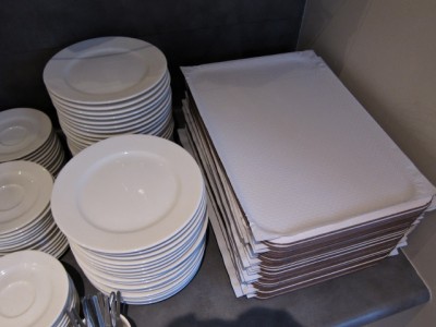 J'arrive à la salle à manger
