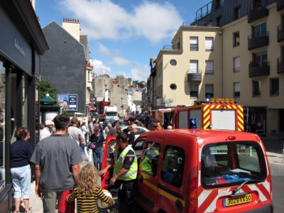 Une vieille dame s'est faite renversée par une voiture