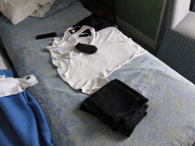Je prépare mes affaires