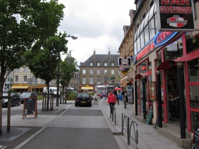 Je me dirige vers le centre-ville