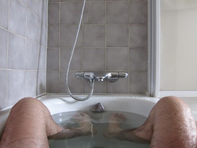 Je prends un bain