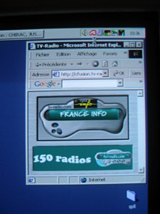 J'écoute la radio