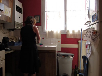 Annabelle dans la cuisine