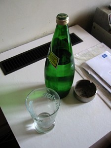 Je bois du perrier
